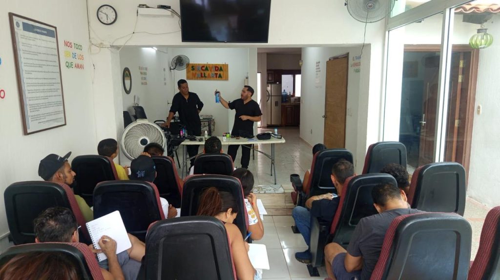 capacitación en centro de rehabilitación