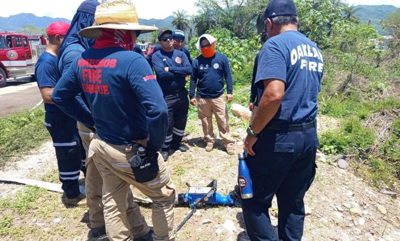 PC y Bomberos de Vallarta concluyen capacitación .