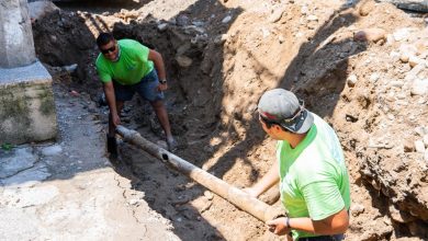 Fuga de agua en colonia Emiliano Zapata