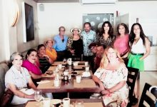 Celebración de cumpleaños de la artista Caty Huet