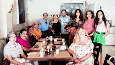 Celebración de cumpleaños de la artista Caty Huet