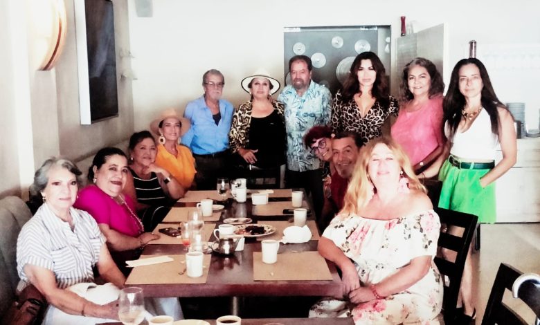 Celebración de cumpleaños de la artista Caty Huet