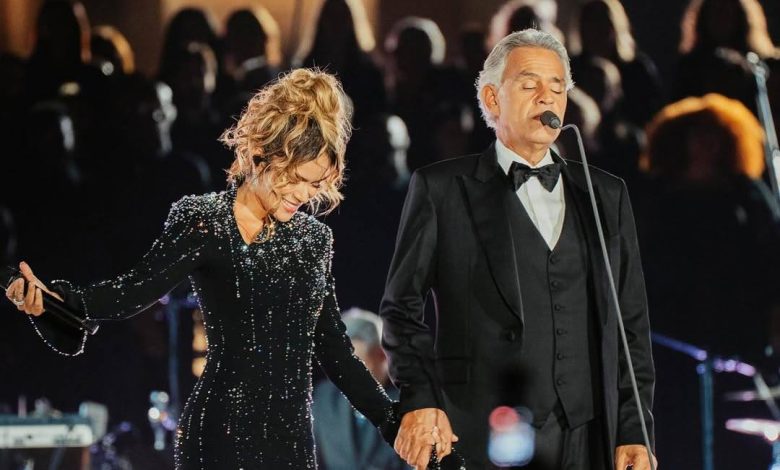 Karol G deslumbra en el Vaticano junto a Andrea Bocelli: