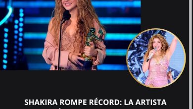 La artista mas premiada Music Awards