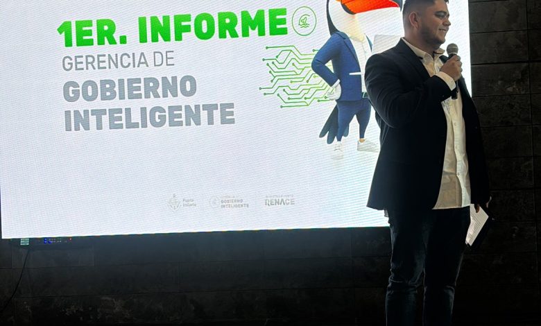 Presenta la Gerencia de Gobierno Inteligente informe