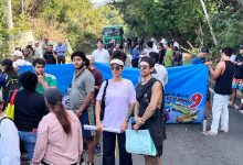 Manifestación por protección de los Arcos de Mismaloya