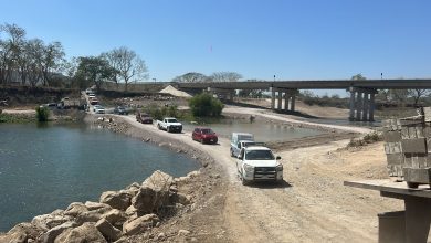 Paso provisional en La Desembocada opera con normalidad