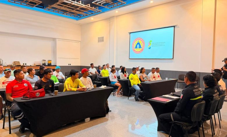 Guardavidas fortalece su preparación para emergencias acuáticas_