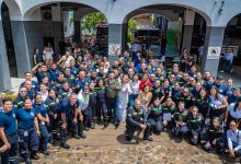 Luis Munguía reconoce la gran labor de los bomberos en su día