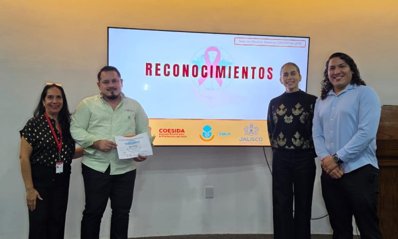 Recibe COMUSIDA mención honorífica por parte de COESIDA Jalisco